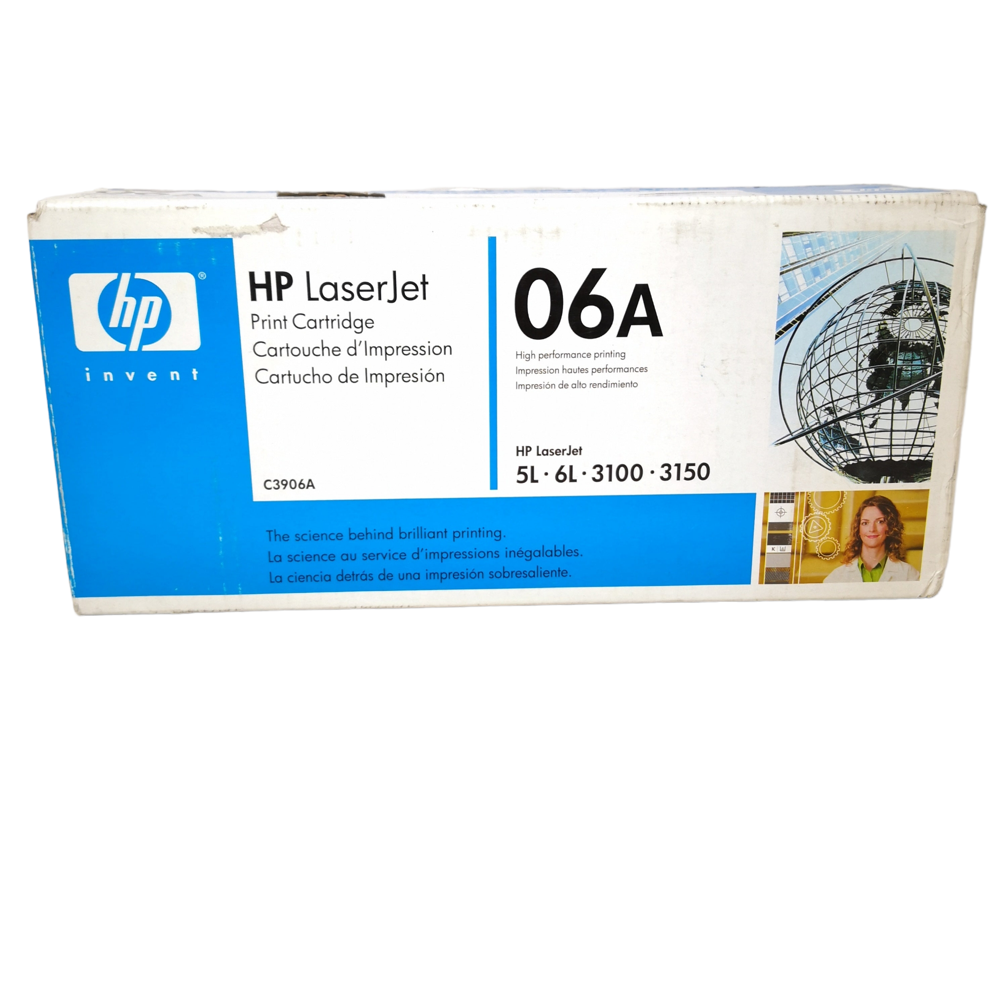 Cartucho Toner generico compatible con Hp Laserjet 06a C3906a.