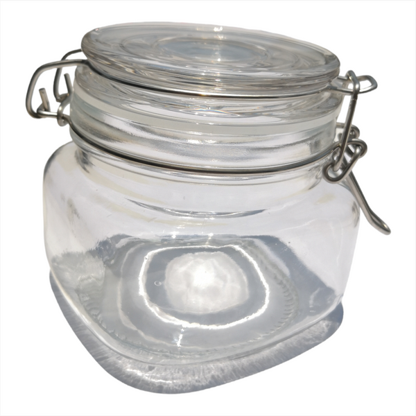 Tarro Hermetico tapa Frasco Vidrio 500-1500ml pack Mayoreo