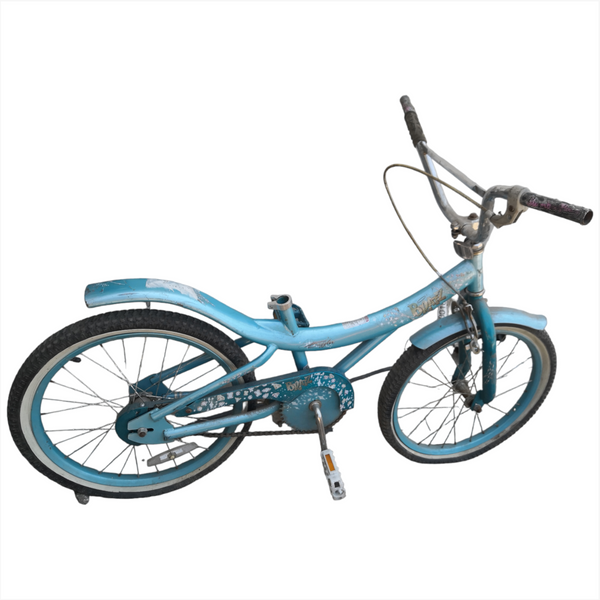 Bicicleta Niña Usada Rodado 20 sin asiento.