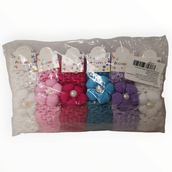 Diadema para Niña Bebé Paq 60 pzs