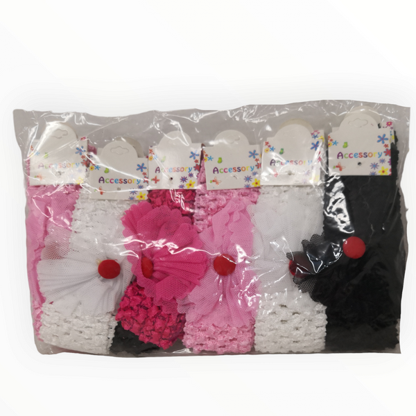 Diadema para Niña Bebé Paq 60 pzs