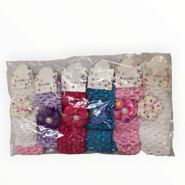 Diadema para Niña Bebé Paq 60 pzs