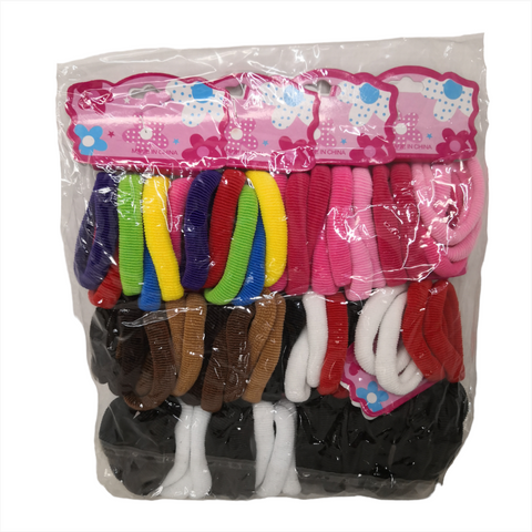 Ligas para el cabello pack 360 pzs