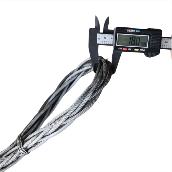Bobina rollo de Cable Trenzado de Acero
