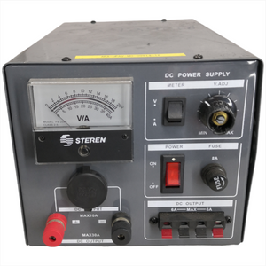 Fuente de Poder Regulada de 0 a 15 STEREN PRL-25 Gris Usado
