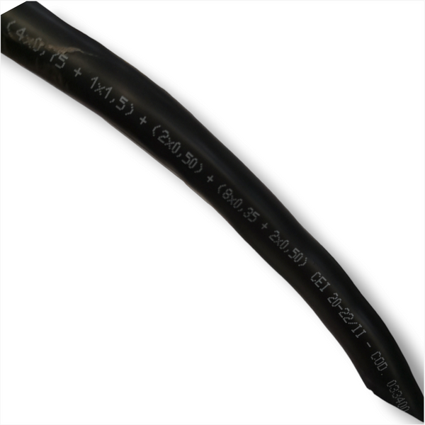 Rollo Cable Eléctrico 50 mt 17 hilos