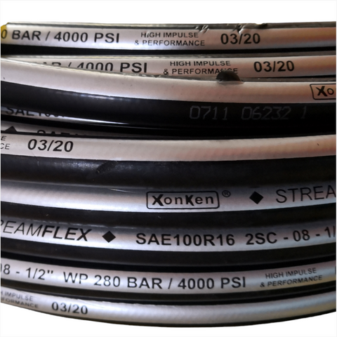 Manguera Streamflex SAE100R16 2SC-08-1/2" WP 280 BAR/4000 PSI