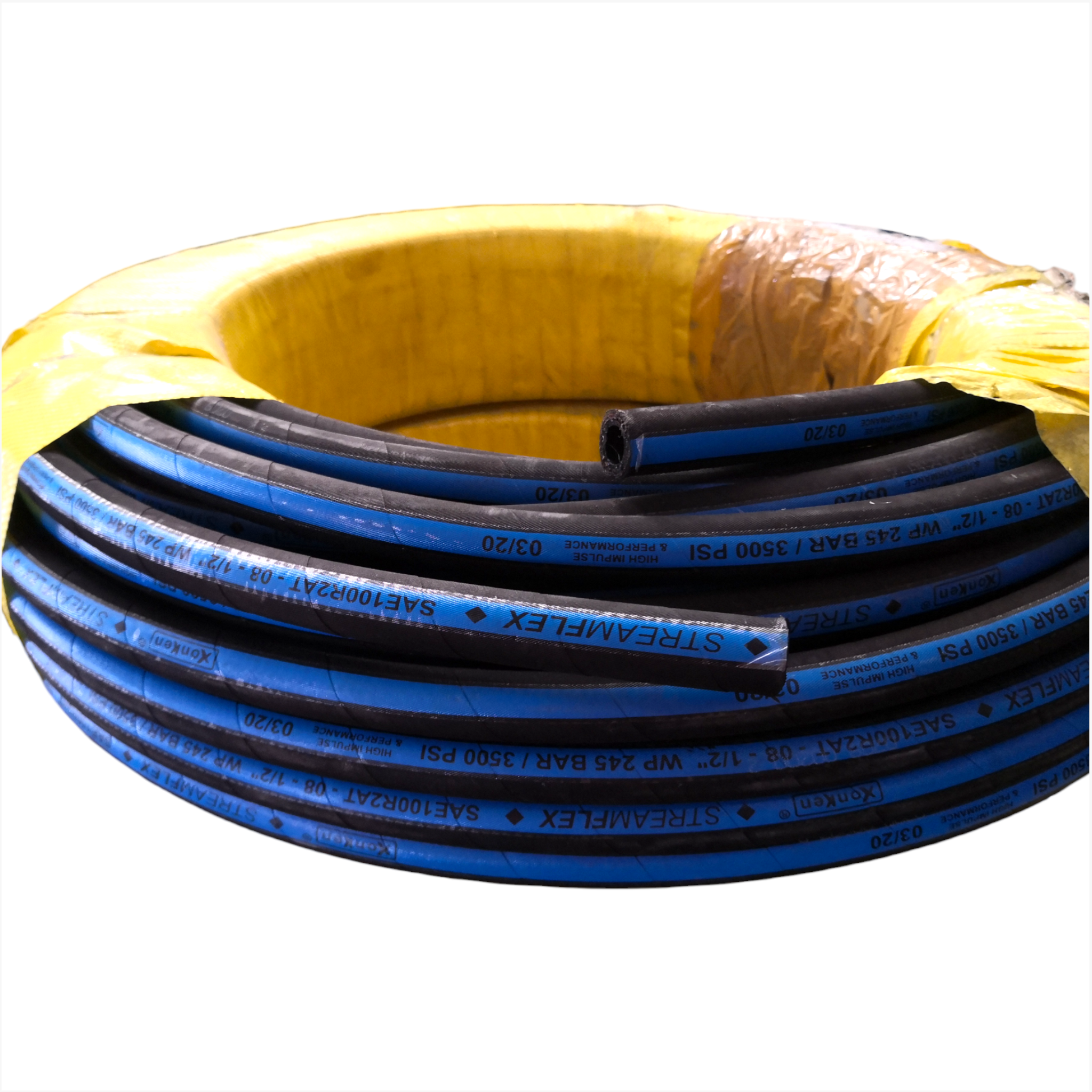 Manguera Streamflex SAE 100R2AT-08 1/2"WP 245 BAR/3500PSI
