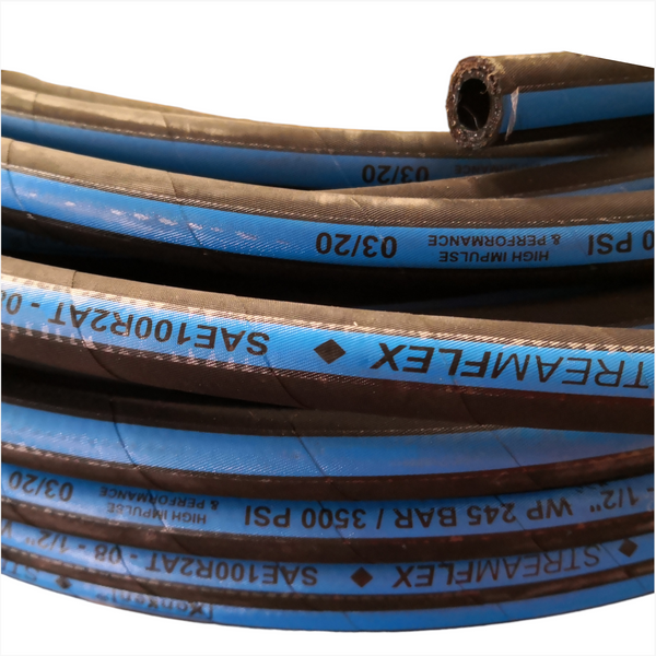Manguera Streamflex SAE 100R2AT-08 1/2"WP 245 BAR/3500PSI