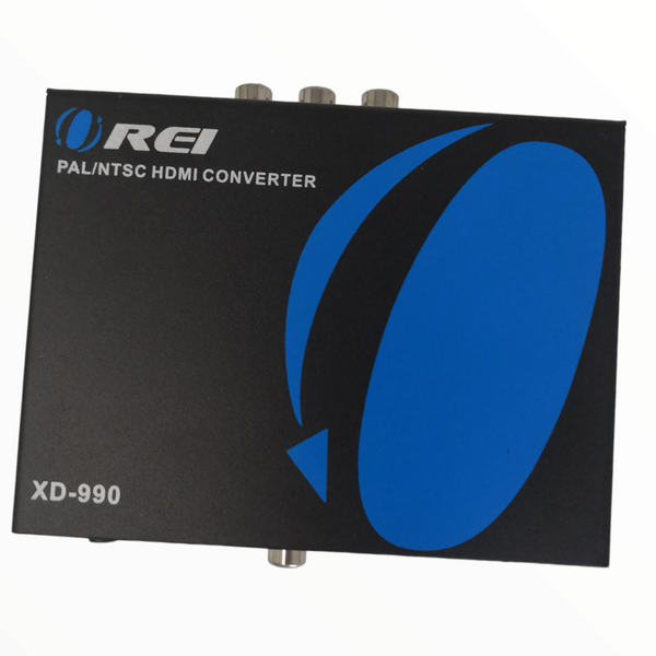 Convertidor RCA a HDMI audio y video OREI XD-990 Negro