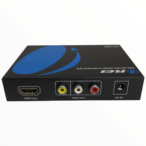 Convertidor RCA a HDMI audio y video OREI XD-990 Negro