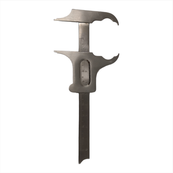Calibrador Precision pie de rey 100mm vernier acero inox