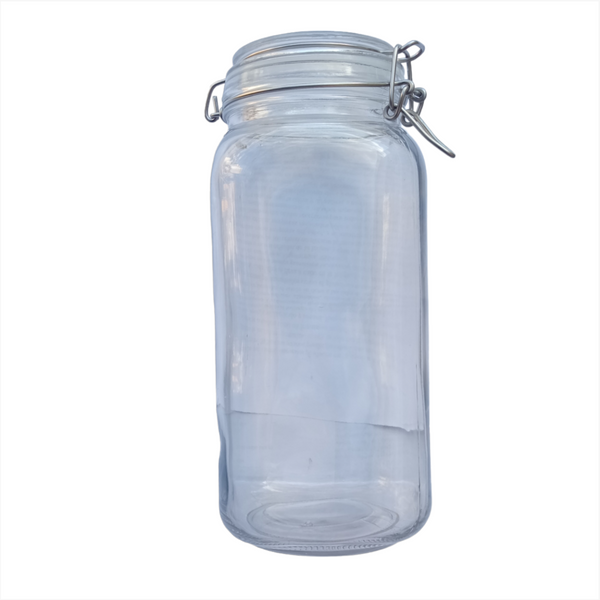 Tarro Hermetico tapa Frasco Vidrio 500-1500ml pack Mayoreo