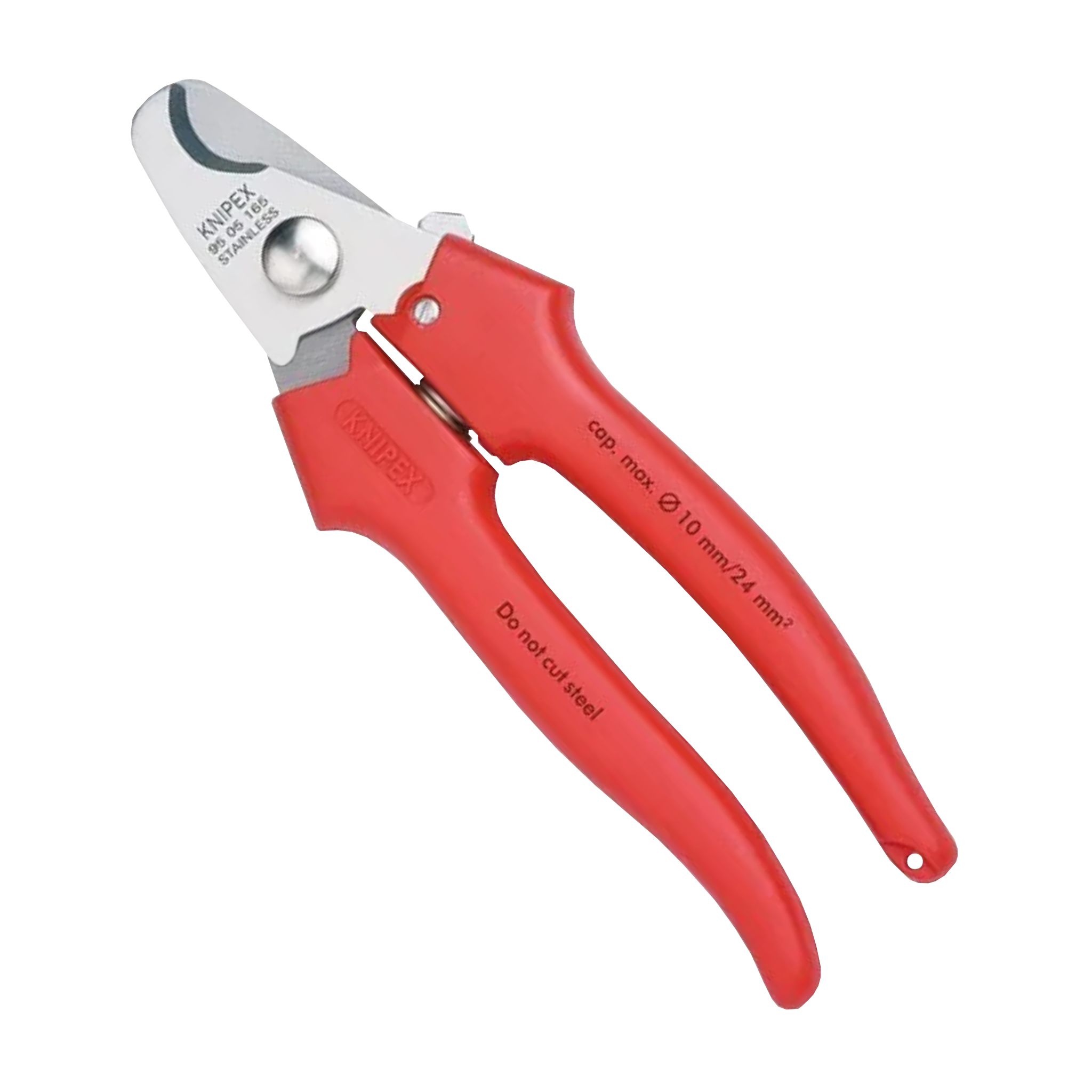 Pinza Corta Cable AWG 3  KNIPEX 95 05 165 SB Pack  6