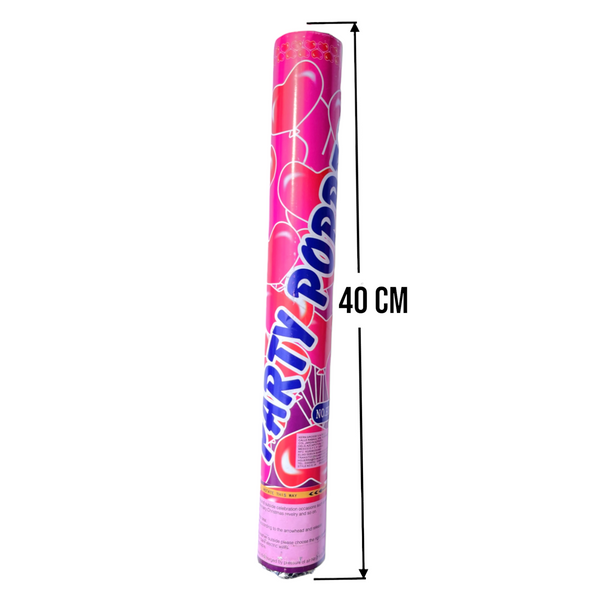Bazuca lanzador Confeti Cañon party 40cm pack caja mayoreo