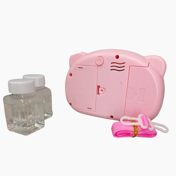Juguete Camara de Burbujas Cerdito