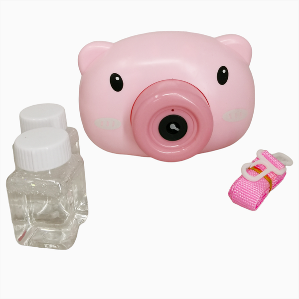 Juguete Camara de Burbujas Cerdito