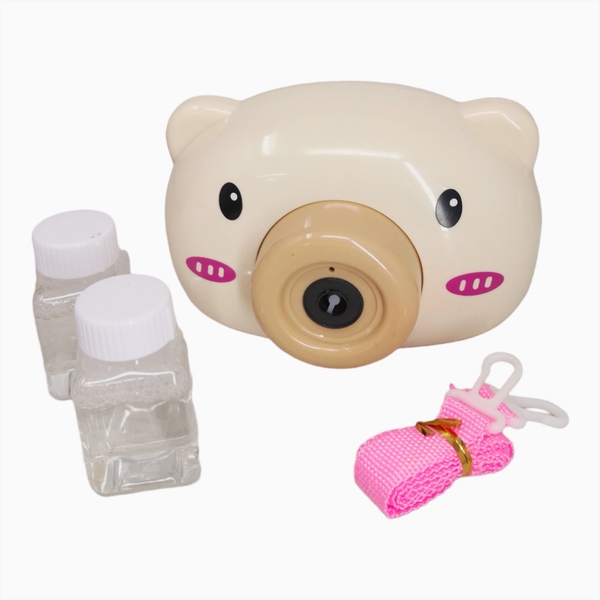 Juguete Camara de Burbujas Cerdito