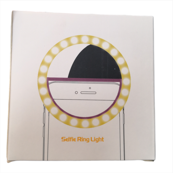 Aro de Luz Recargable para Celular selfie light