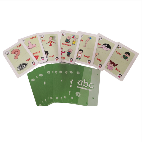 Tarjetas Educativa Didactica Ingles ABC/Números caja 36pz