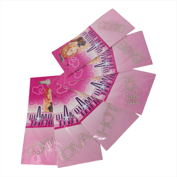 Joyeria decoración fantasía para niña Blister 6x12
