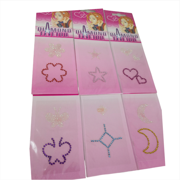 Joyeria decoración fantasía para niña Blister 6x12