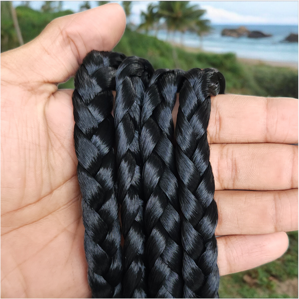 Pack 5 Docenas Diademas De Cabello Trenza Sintética Resorte Mayoristas
