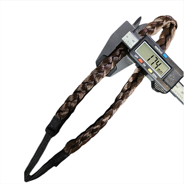 12 Pack Diademas De Cabello Tipo Trenza Natural Resorte.