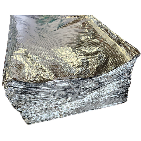 500 hojas de papel aluminio precortadas 30x27cm