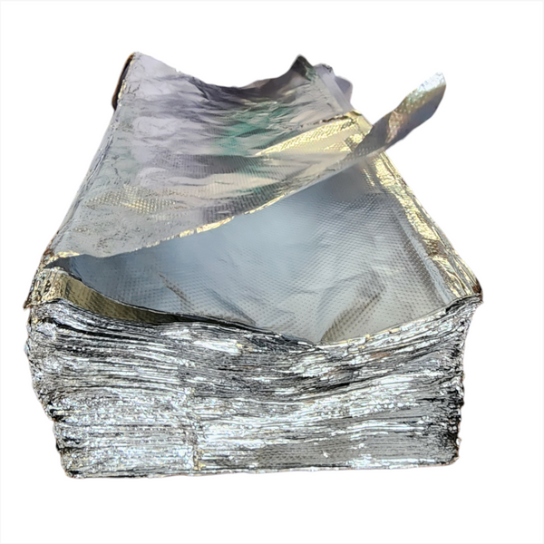 500 hojas de papel aluminio precortadas 30x27cm