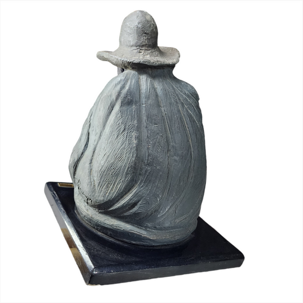 Escultura decorativa Viejo Sentado Almanzor 15cm