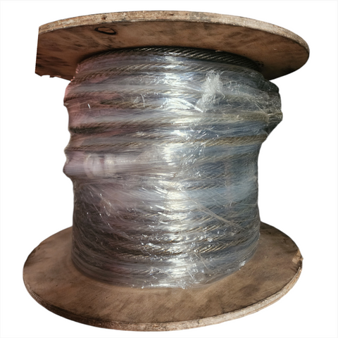 Carrete Cable de Acero Inoxidable trenzado OD11mm x 81m