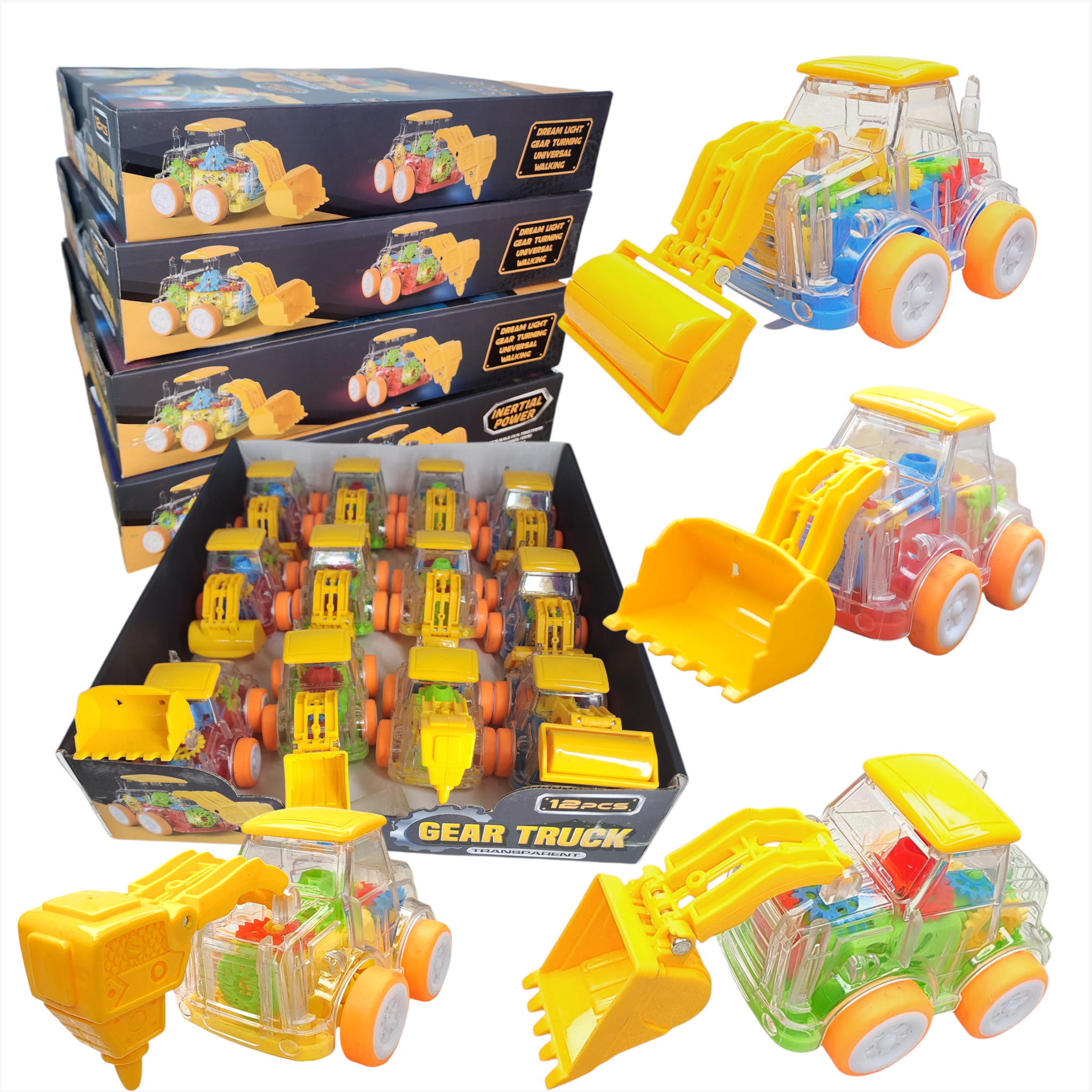 Coche de friccion de construccion mayoreo 288pz