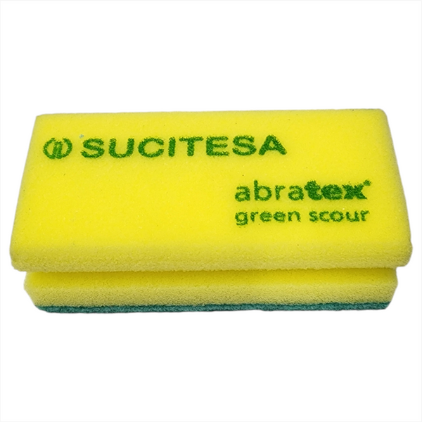 Esponja fibra Multiusos Limpieza Vajilla Abratex pack 6pz