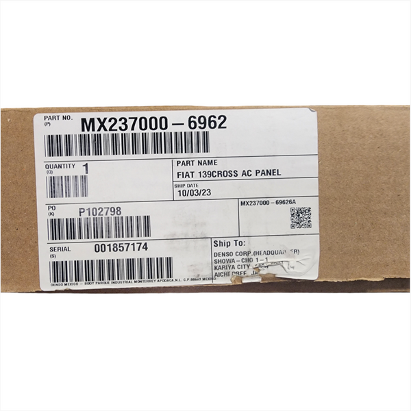 FIAT 139CROSS AC PANEL