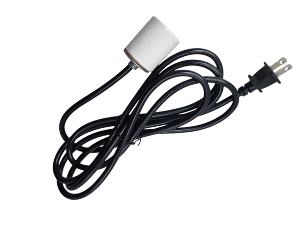 Pack 5pz Extension Electrica con Socket porcelana Porta Lampara