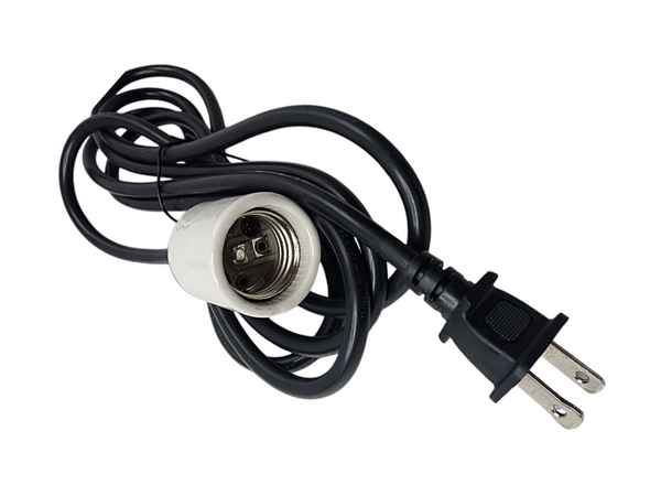 Pack 5pz Extension Electrica con Socket porcelana Porta Lampara