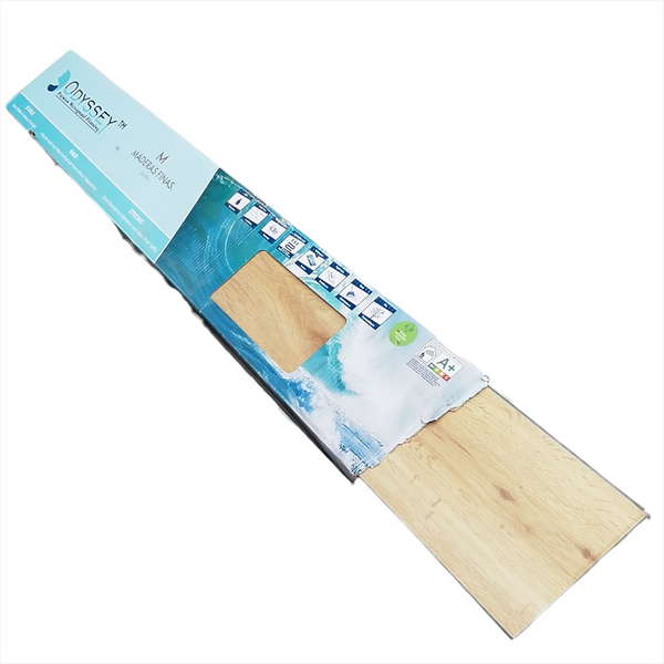 Pack 1 m caja piso laminado 15 pzs 3.297m2 4mm con 1mm eva bajoalfombra