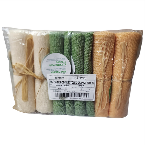 Toallas Exfoliantes Baño Spa The Body Shop Paquete 6 Piezas