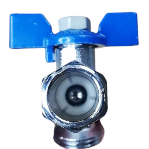 pack 2 llave de nariz para mangera de 1/2 de laton Cromado