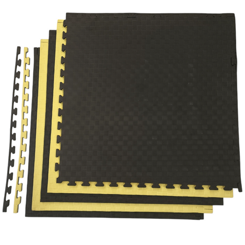 Pack10pz Tatami Piso Tapete Gym Artes Marciales Foamy 10m2