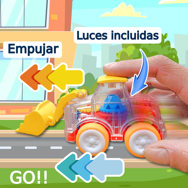 Coche de friccion de construccion mayoreo 288pz