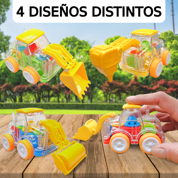 Coche de friccion de construccion mayoreo 288pz