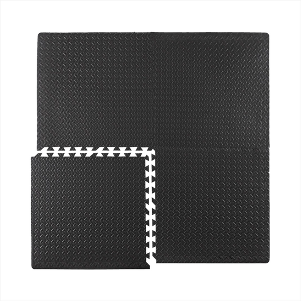 Tapete de piso Foamy Resistente Gym Ejercicio 8 piezas 10mm