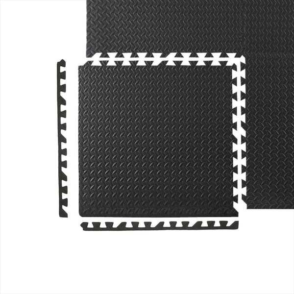 Tapete de piso Foamy Resistente Gym Ejercicio 8 piezas 10mm