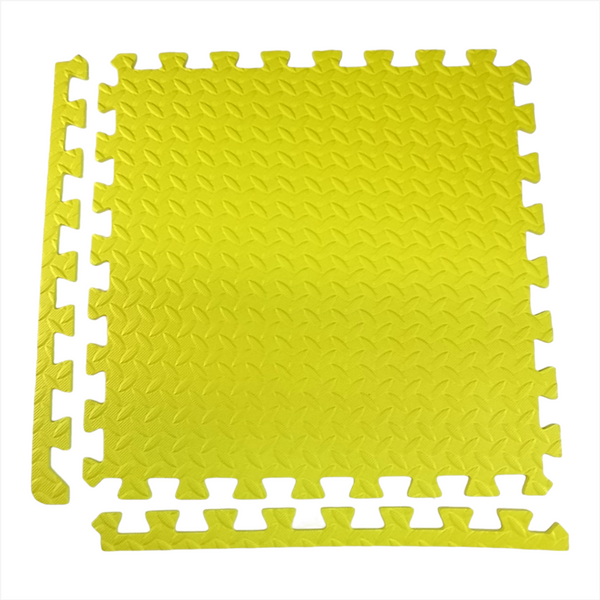 Tapete de piso Foamy Resistente Gym Ejercicio 8 piezas 10mm