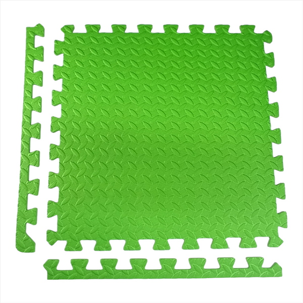 Tapete de piso Foamy Resistente Gym Ejercicio 8 piezas 10mm