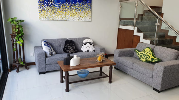 Sofa 2 Personas Moderno Couch Sillon F19 2s Importacion.