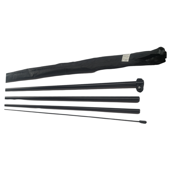 Pack 3 Asta De Bandera 4.5m Flag Banner Feather Flag Pole