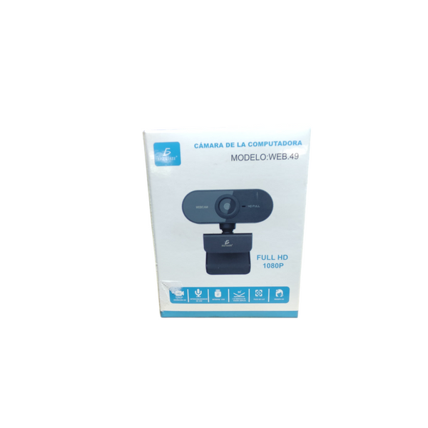 Webcam usb para computadora 1080p hd con micrófono